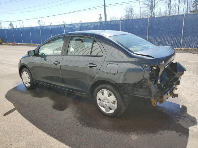 JTDBT4K37A1382442 - 2010 TOYOTA YARIS GRAY photo 2