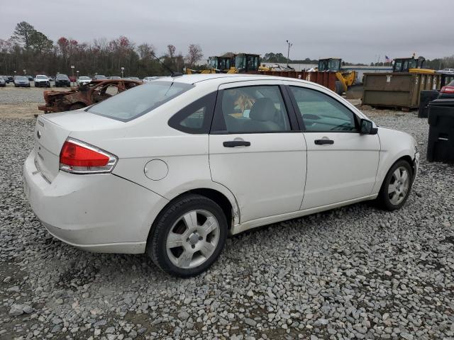 1FAHP34NX9W229291 - 2009 FORD FOCUS S WHITE photo 3