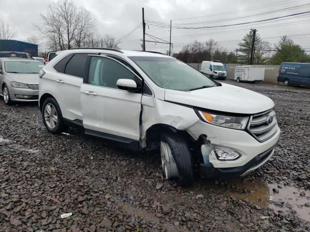 2FMPK4J83HBB71206 - 2017 FORD EDGE SEL WHITE photo 4