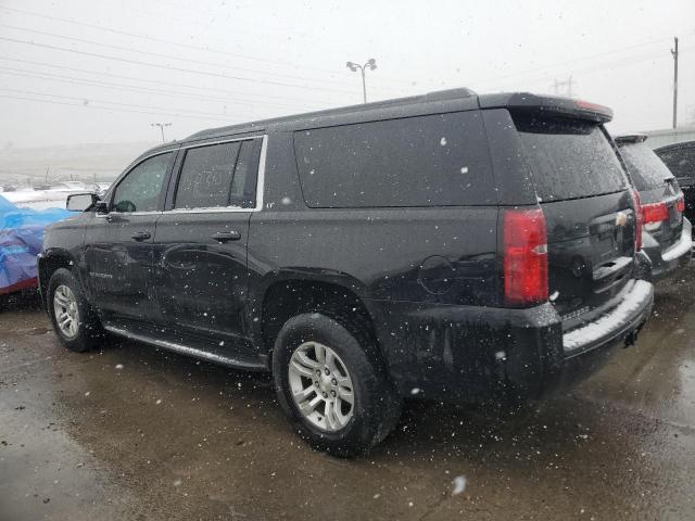 1GNSKHKC7HR153577 - 2017 CHEVROLET SUBURBAN K1500 LT BLACK photo 2