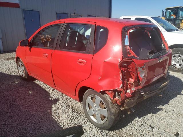KL1TD6DE3AB134699 - 2010 CHEVROLET AVEO LS 红色 照片 2