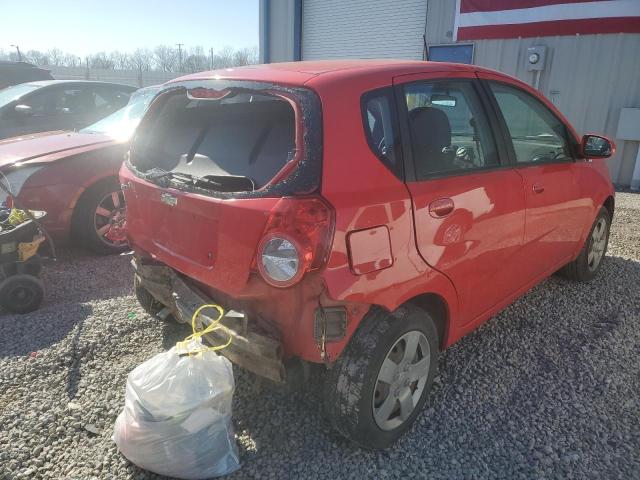 KL1TD6DE3AB134699 - 2010 CHEVROLET AVEO LS 红色 照片 3