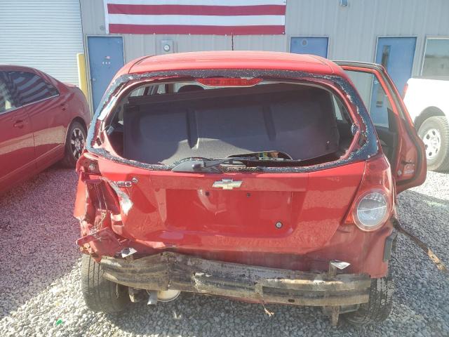 KL1TD6DE3AB134699 - 2010 CHEVROLET AVEO LS 红色 照片 6