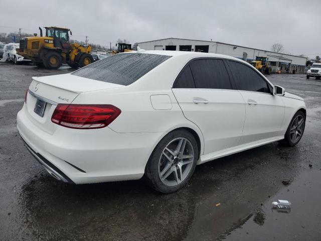 WDDHF8JB3EA824419 - 2014 MERCEDES-BENZ E 350 4MATIC WHITE photo 3