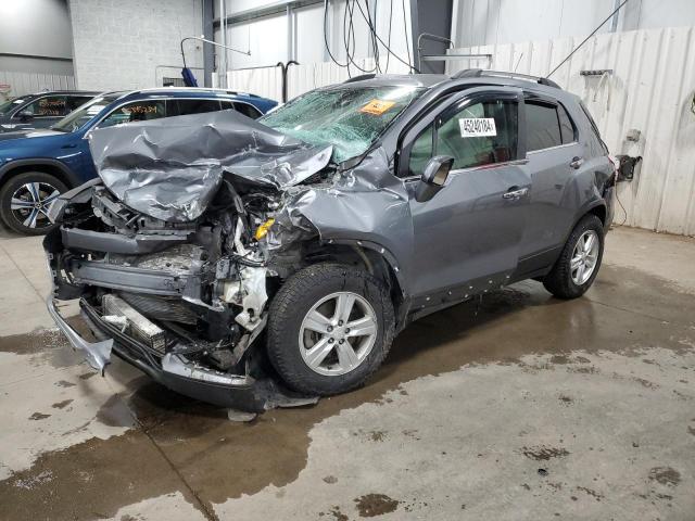 3GNCJPSBXLL275228 - 2020 CHEVROLET TRAX 1LT GRAY photo 1