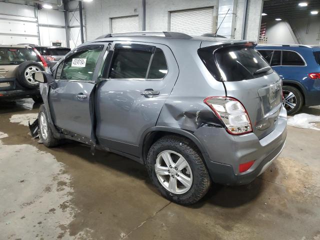 3GNCJPSBXLL275228 - 2020 CHEVROLET TRAX 1LT GRAY photo 2