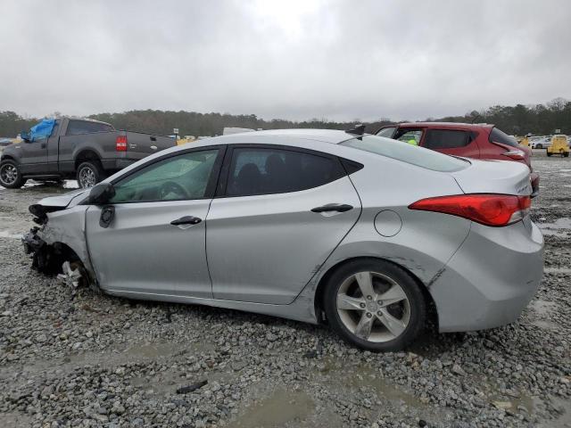 5NPDH4AE6DH415019 - 2013 HYUNDAI ELANTRA GLS SILVER photo 2