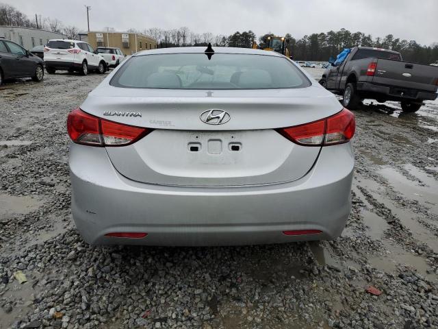 5NPDH4AE6DH415019 - 2013 HYUNDAI ELANTRA GLS SILVER photo 6