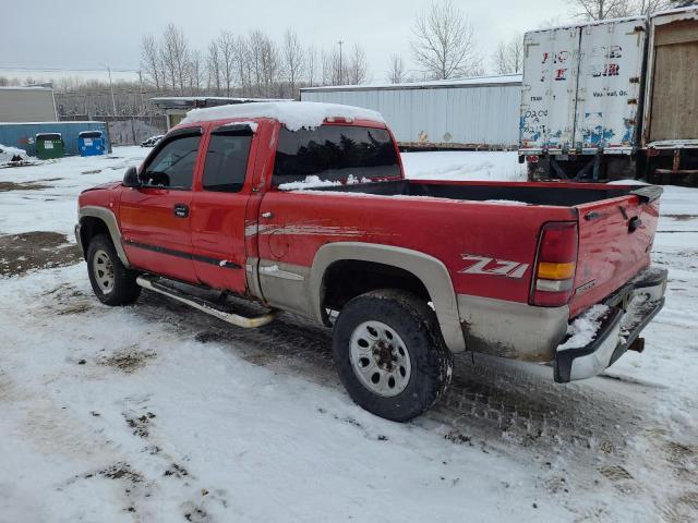 2GTEK19T211272770 - 2001 GMC NEW SIERRA K1500 RED photo 2