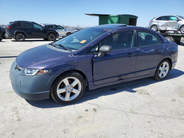 2HGFA16948H510265 - 2008 HONDA CIVIC EXL أزرق صورة 1