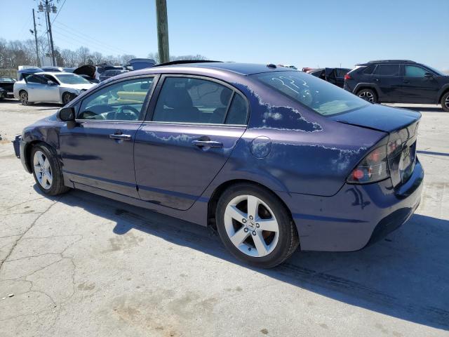 2HGFA16948H510265 - 2008 HONDA CIVIC EXL أزرق صورة 2