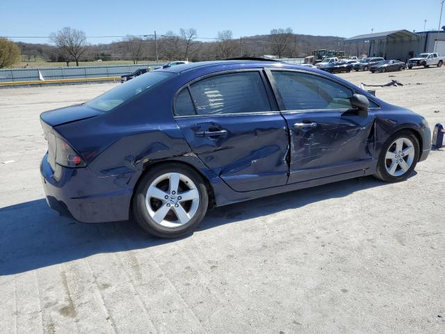 2HGFA16948H510265 - 2008 HONDA CIVIC EXL أزرق صورة 3