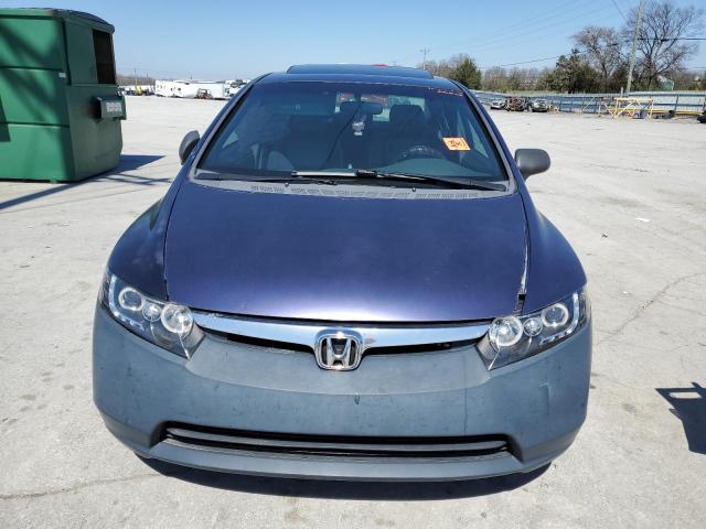 2HGFA16948H510265 - 2008 HONDA CIVIC EXL أزرق صورة 5