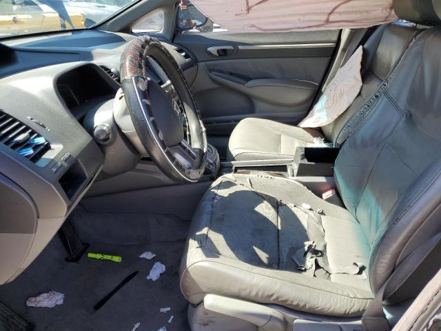 2HGFA16948H510265 - 2008 HONDA CIVIC EXL أزرق صورة 7