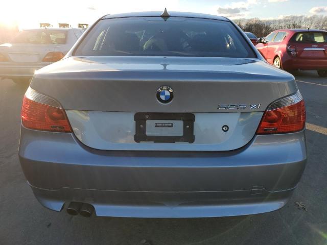 WBANF335X7B999347 - 2007 BMW 525 XI GRAY photo 6