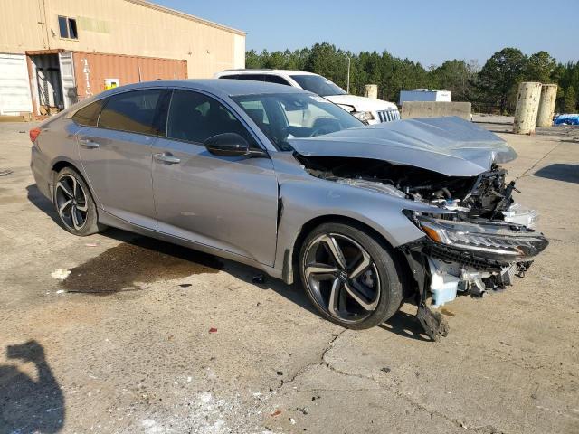 1HGCV1F30MA034317 - 2021 HONDA ACCORD SPORT GRAY photo 4