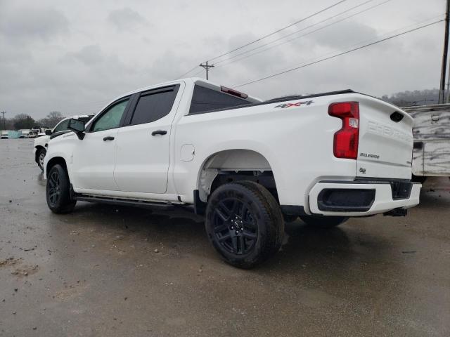 1GCPDBEK2NZ617475 - 2022 CHEVROLET SILVERADO K1500 CUSTOM WHITE photo 2