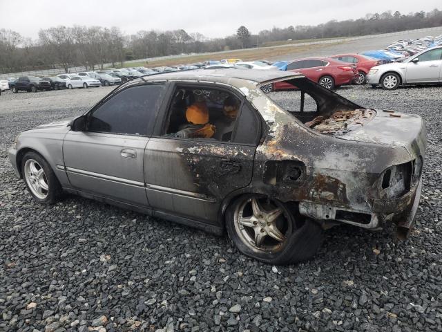 2HGEJ6617YH554280 - 2000 HONDA CIVIC BASE SILVER photo 2