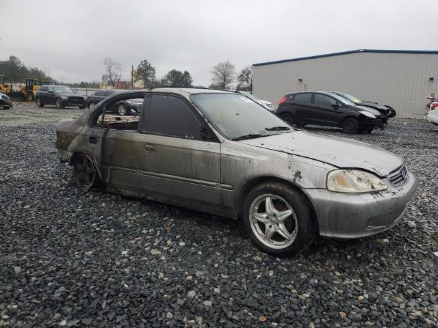 2HGEJ6617YH554280 - 2000 HONDA CIVIC BASE SILVER photo 4