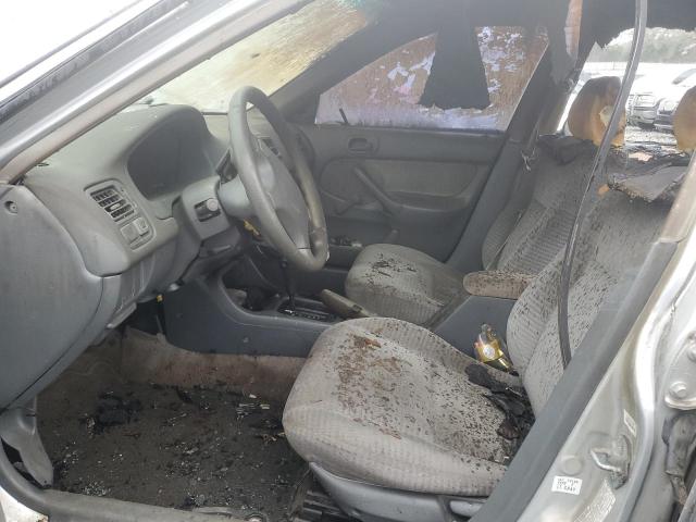 2HGEJ6617YH554280 - 2000 HONDA CIVIC BASE SILVER photo 7