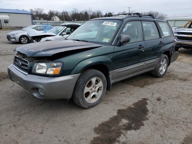 JF1SG65624H745947 - 2004 SUBARU FORESTER 2.5XS GREEN photo 1