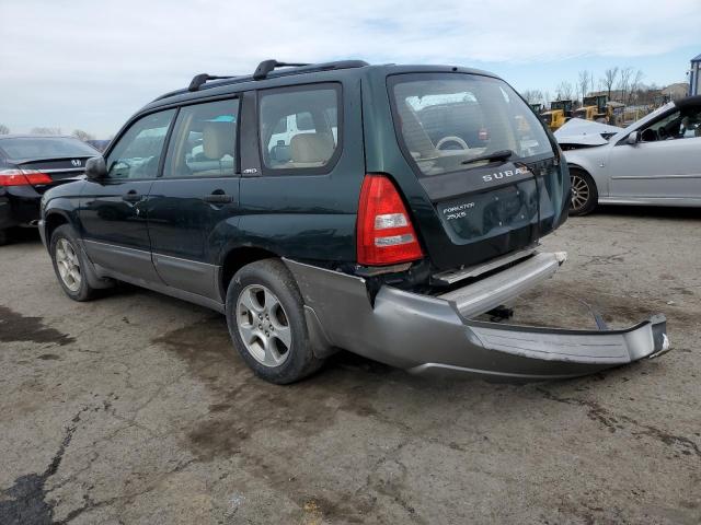 JF1SG65624H745947 - 2004 SUBARU FORESTER 2.5XS Зелений фото 2