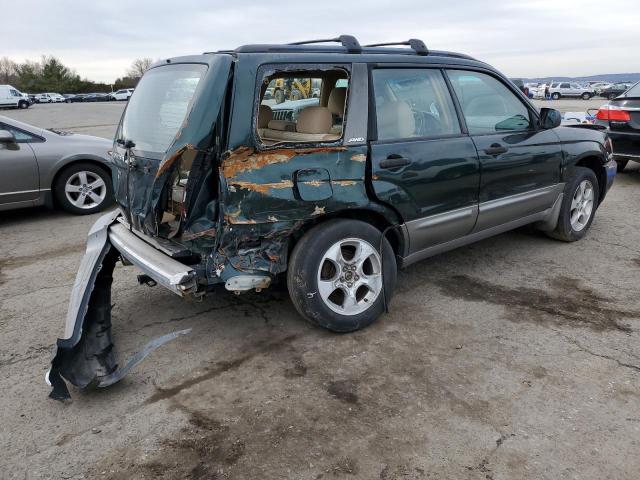 JF1SG65624H745947 - 2004 SUBARU FORESTER 2.5XS Зелений фото 3