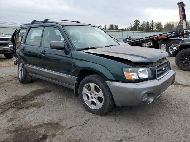 JF1SG65624H745947 - 2004 SUBARU FORESTER 2.5XS GREEN photo 4