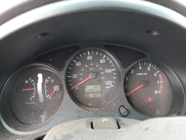 JF1SG65624H745947 - 2004 SUBARU FORESTER 2.5XS Зелений фото 9