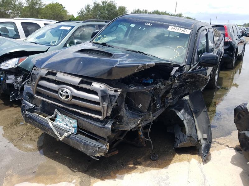 5TETU62N09Z597175 - 2009 TOYOTA TACOMA PRERUNNER ACCESS CAB BLACK photo 2