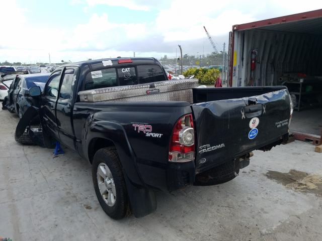 5TETU62N09Z597175 - 2009 TOYOTA TACOMA PRERUNNER ACCESS CAB BLACK photo 3