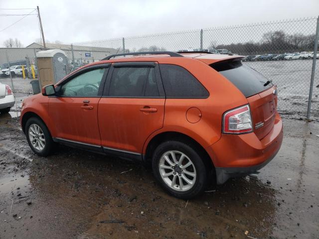 2FMDK48C57BB55343 - 2007 FORD EDGE SEL ORANGE photo 2