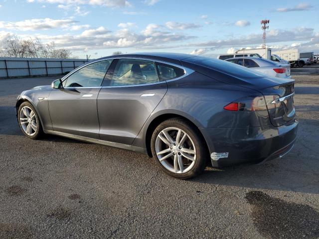 5YJSA1H17EFP52506 - 2014 TESLA MODEL S 灰色 照片 2