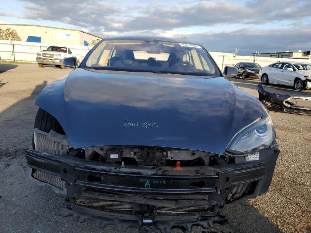 5YJSA1H17EFP52506 - 2014 TESLA MODEL S 灰色 照片 5