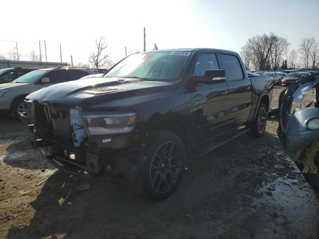 1C6SRFJT6KN792033 - 2019 RAM 1500 LARAMIE BLACK photo 1