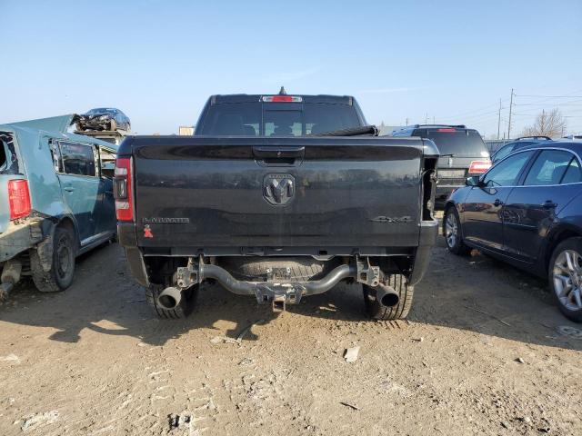 1C6SRFJT6KN792033 - 2019 RAM 1500 LARAMIE BLACK photo 6