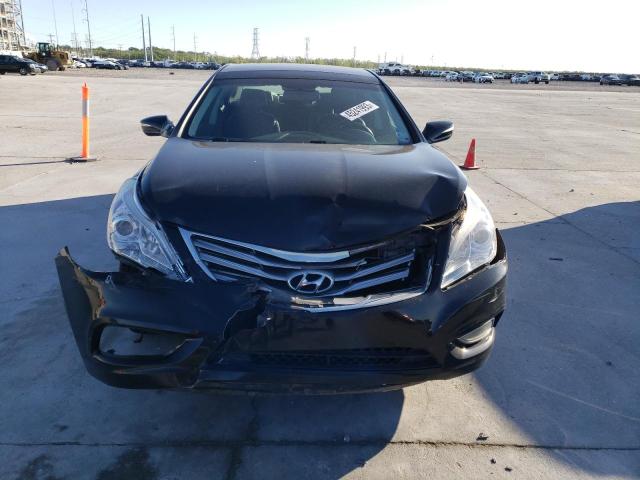 KMHFH4JG9DA218455 - 2013 HYUNDAI AZERA GLS BLACK photo 5