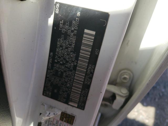 JTLKT324264080439 - 2006 TOYOTA SCION XB 白色 照片 12