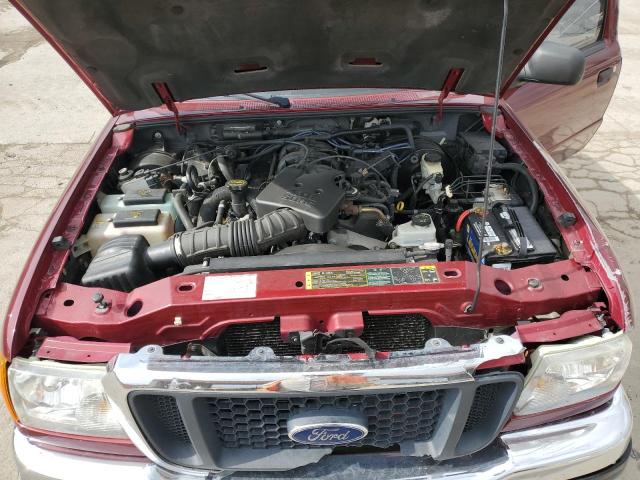 1FTZR45E44PA39728 - 2004 FORD RANGER SUPER CAB BURGUNDY photo 11