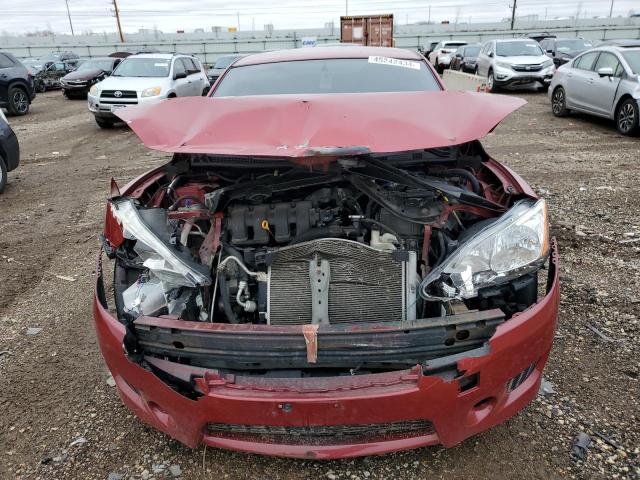 3N1AB7AP7EY319477 - 2014 NISSAN SENTRA S RED photo 5