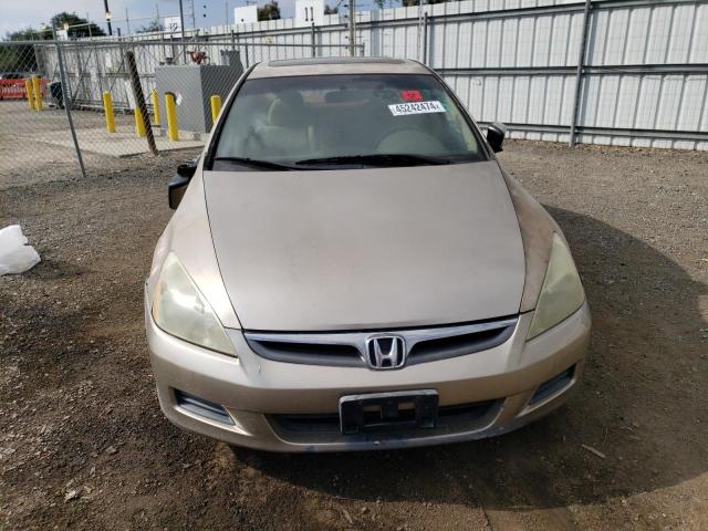 1HGCM66536A052296 - 2006 HONDA ACCORD EX TAN photo 5