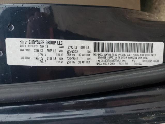 2C4RC1BG4DR696453 - 2013 CHRYSLER TOWN & COU TOURING ლურჯი ფოტო 14