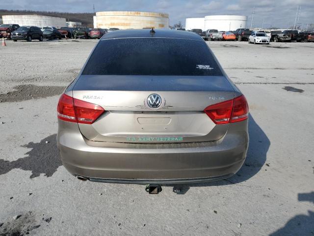 1VWBV7A31FC074074 - 2015 VOLKSWAGEN PASSAT SE TAN photo 6