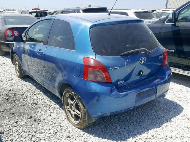 JTDJT923585199567 - 2008 TOYOTA YARIS  photo 3