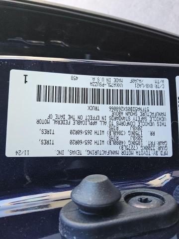 5TFNA5DB0SX268066 - 2025 TOYOTA TUNDRA CREWMAX PLATINUM ლურჯი ფოტო 12