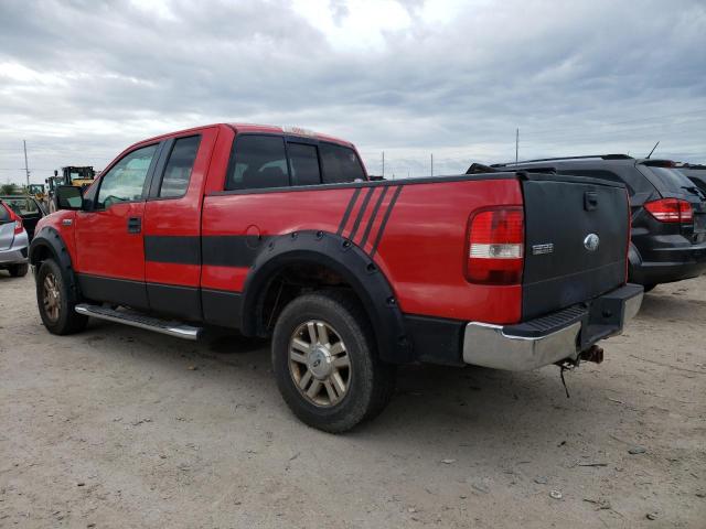 1FTPX14V57FA62958 - 2007 FORD F150 RED photo 2