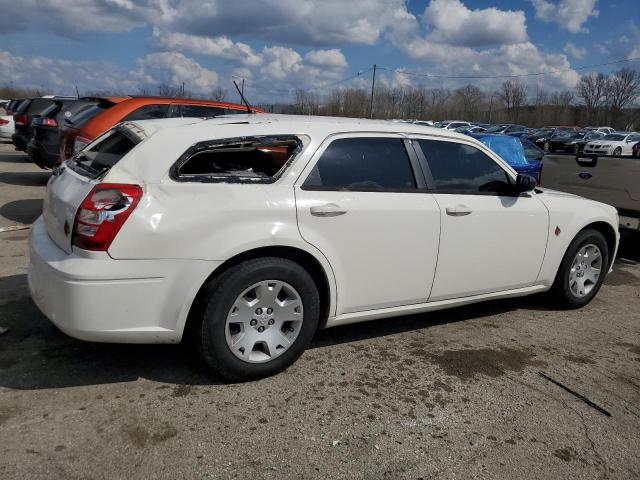 2D4FV47T18H142306 - 2008 DODGE MAGNUM WHITE photo 3