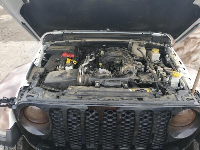 1C4HJWDG8FL695491 - 2015 JEEP WRANGLER U SPORT ნაცრისფერი ფოტო 12