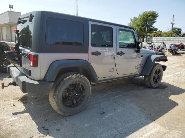1C4HJWDG8FL695491 - 2015 JEEP WRANGLER U SPORT ნაცრისფერი ფოტო 3