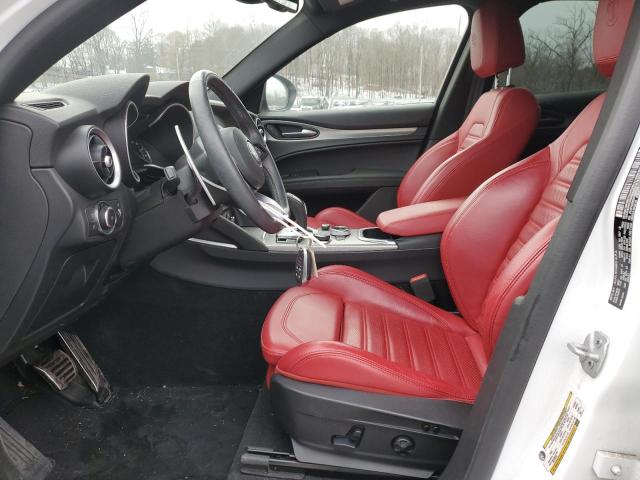ZASPAKBN6P7D50709 - 2023 ALFA ROMEO STELVIO TI WHITE photo 7
